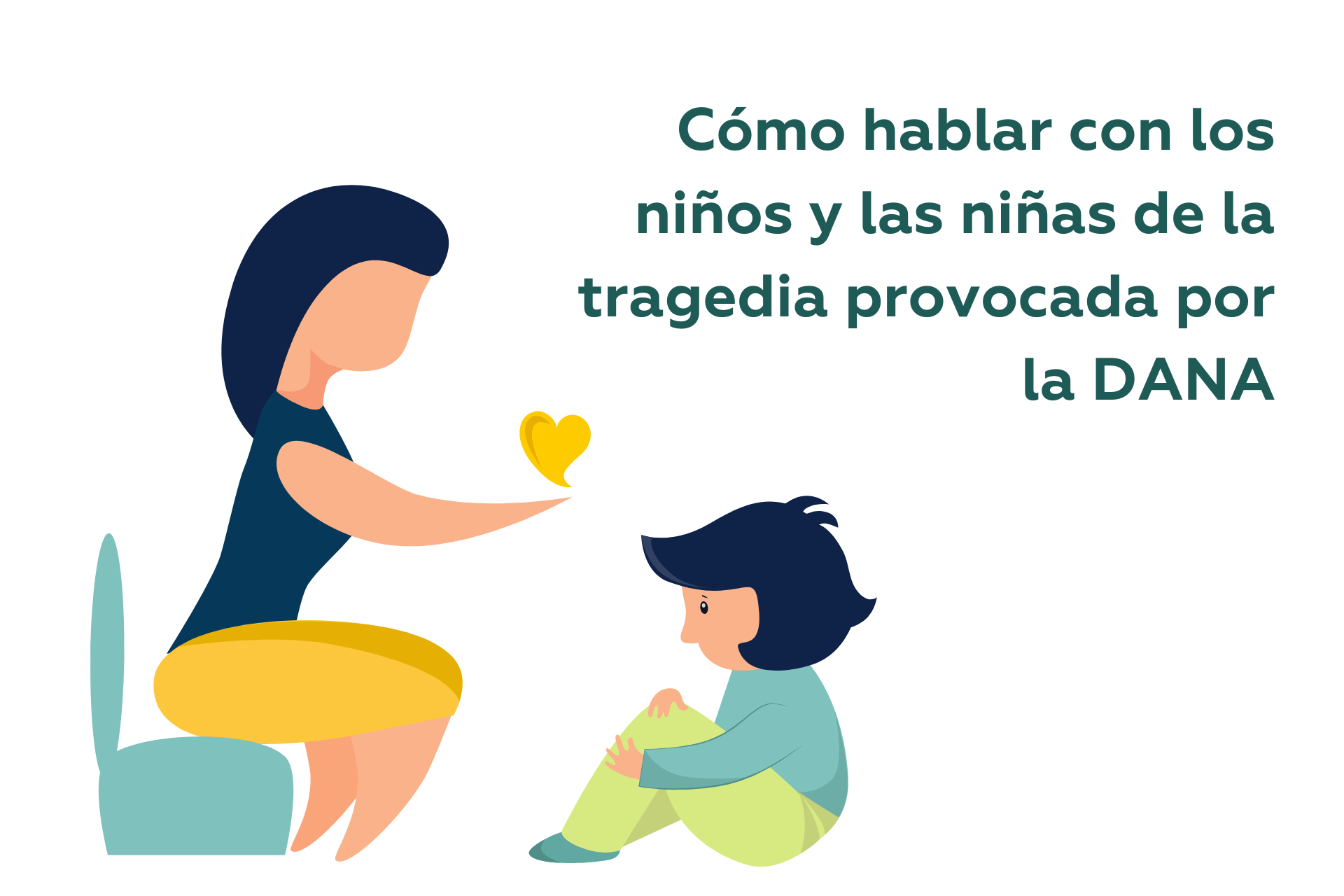 C&oacute;mo hablar con los ni&ntilde;os y las ni&ntilde;as de la tragedia provocada por la DANA